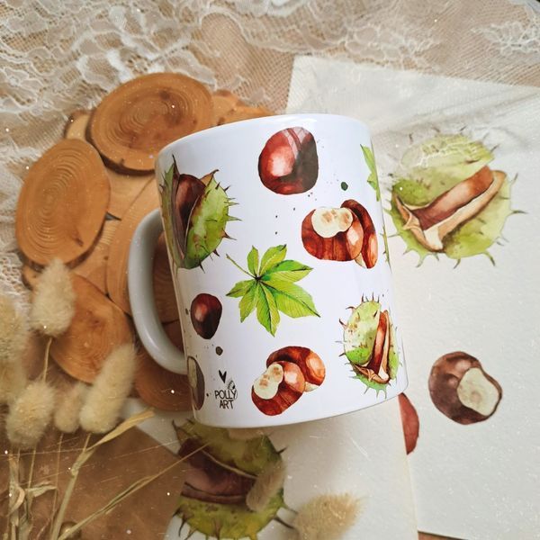 Чашка Каштани CUP-CHESTNUT фото