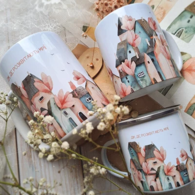 Cup House where dreams are blooming