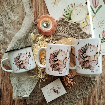Cup Spring Hedgehog