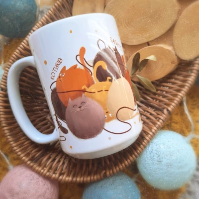 Cup "There are not many cats"