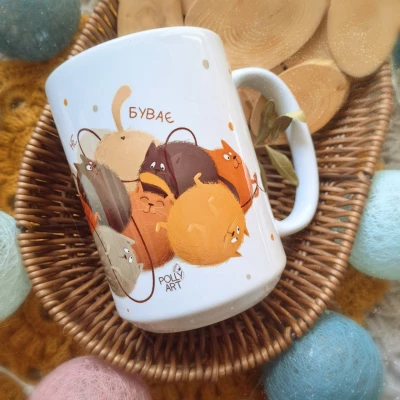 Cup "There are not many cats"