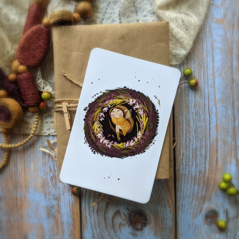Postcard Lavender dreams