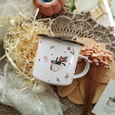 Cup "Spring Hedgehog"