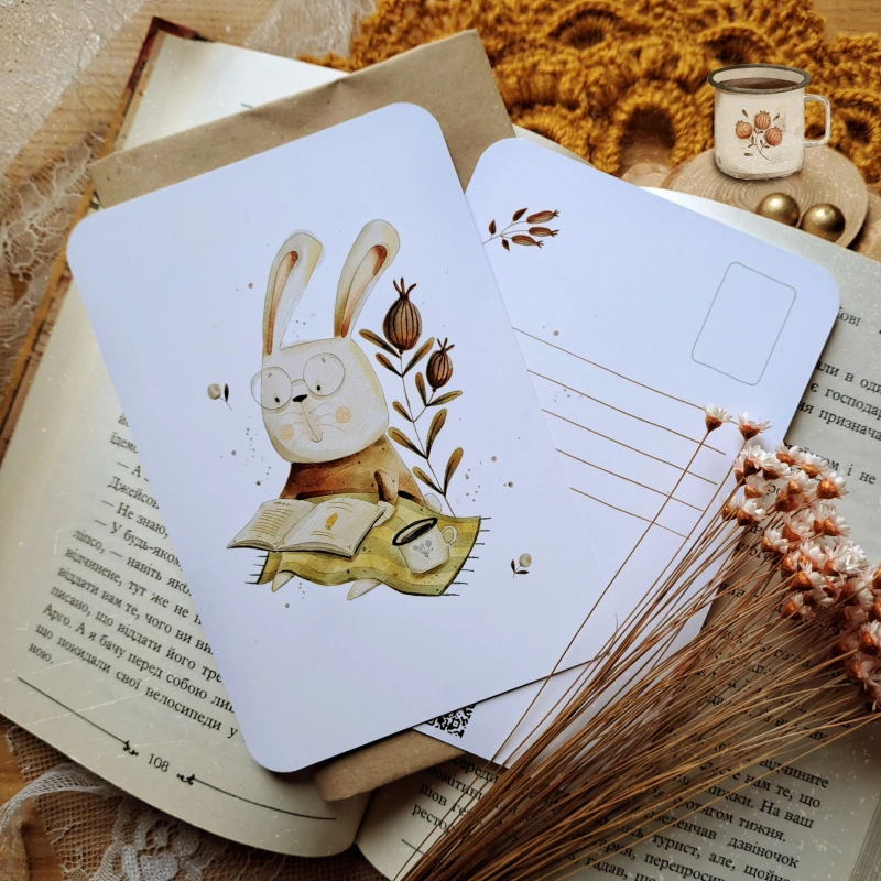 Card "Carrot Stories"