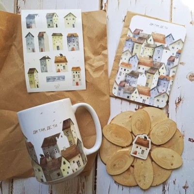 Gift set "Home is where you are"